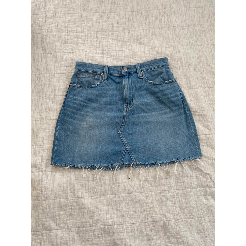 Cut off Jean skirt